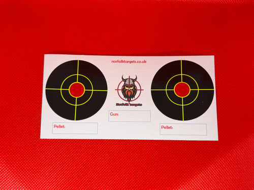 7x14 cm Targets