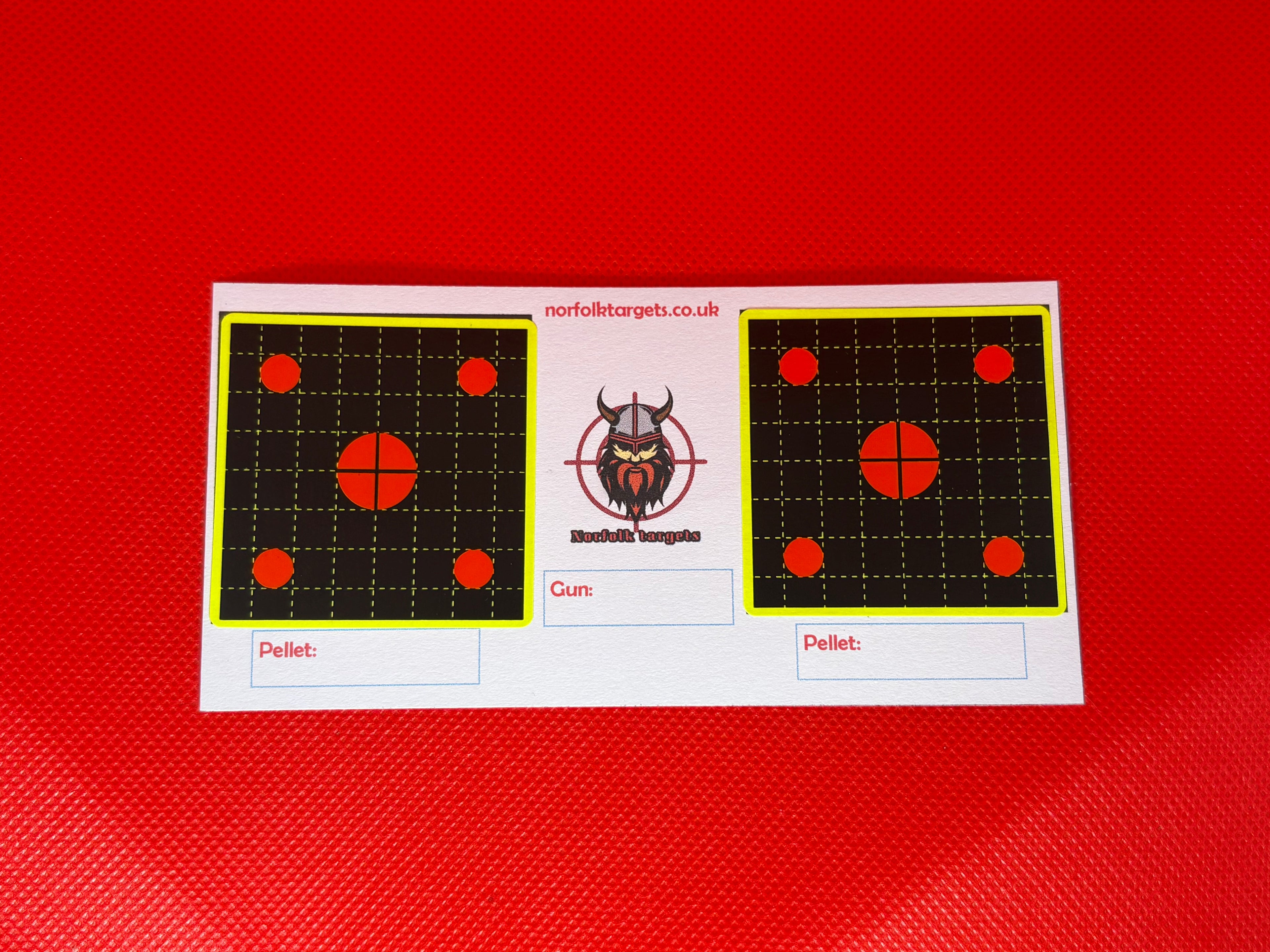 7x14 cm Targets