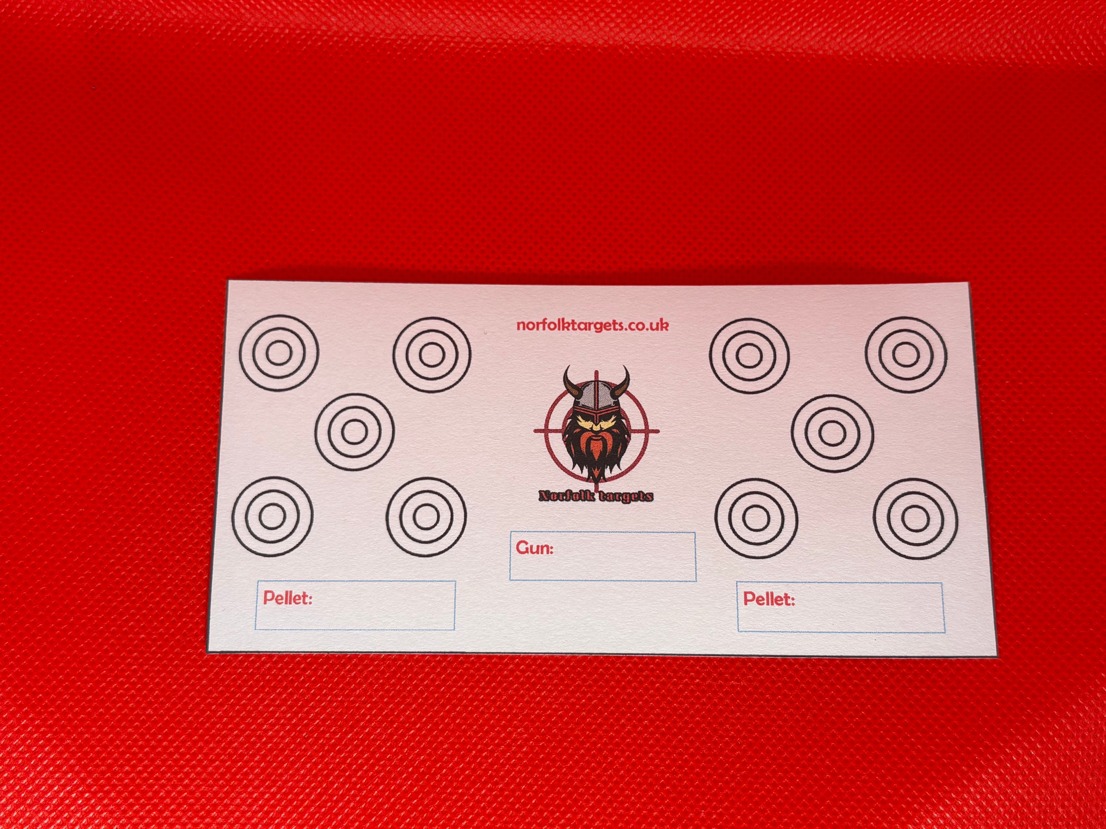 7x14 cm Targets