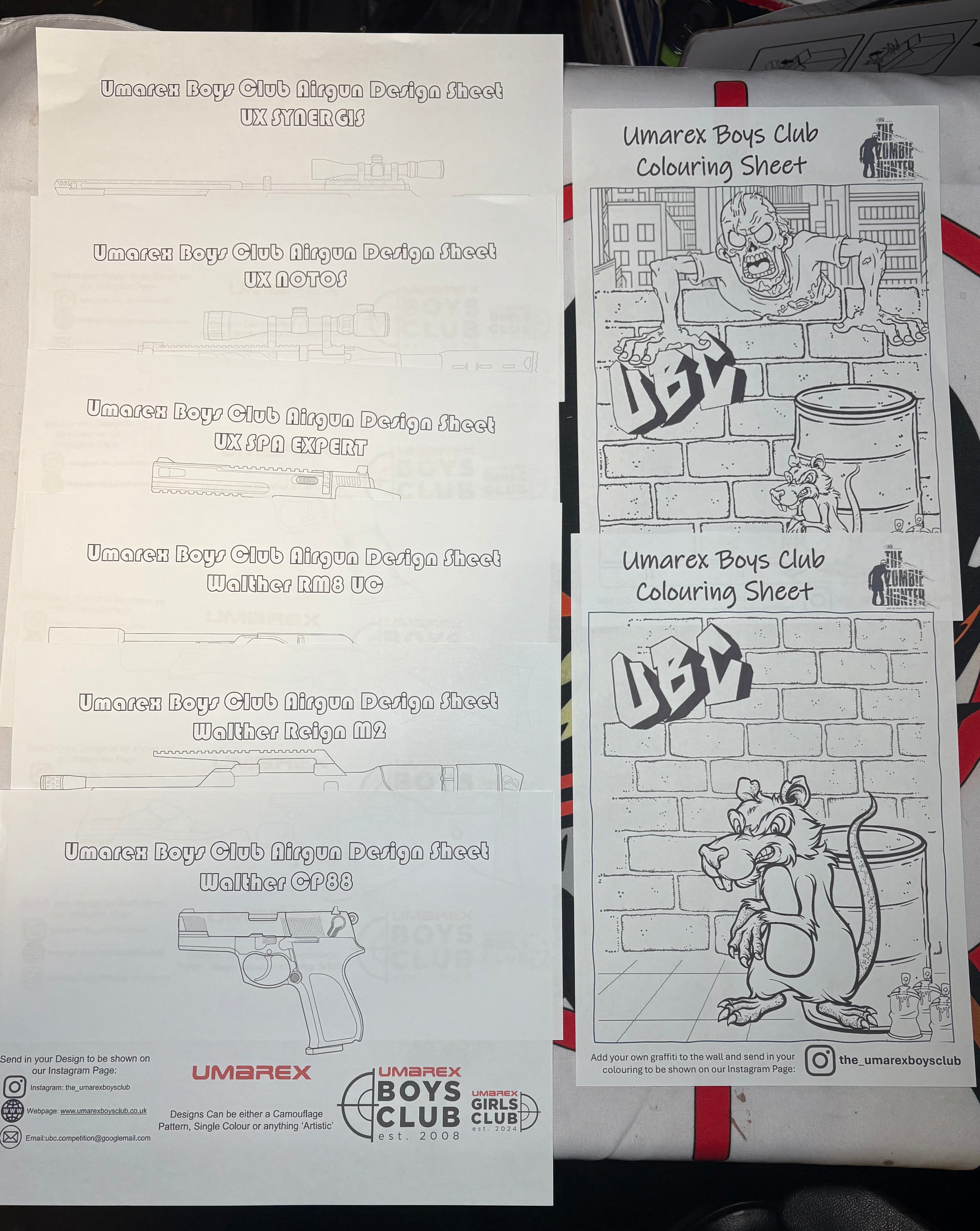 UBC Colouring in pack