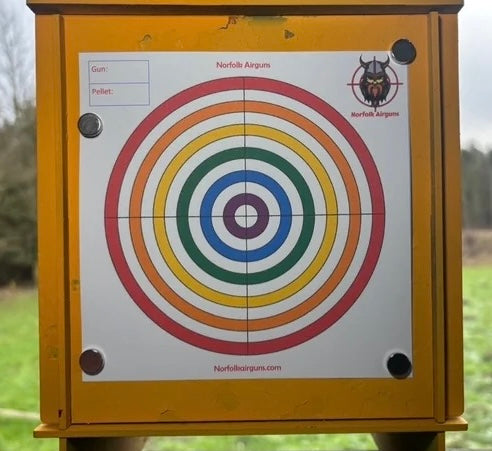 14x14cm Large multi colour