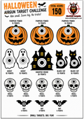 A4 Halloween Target